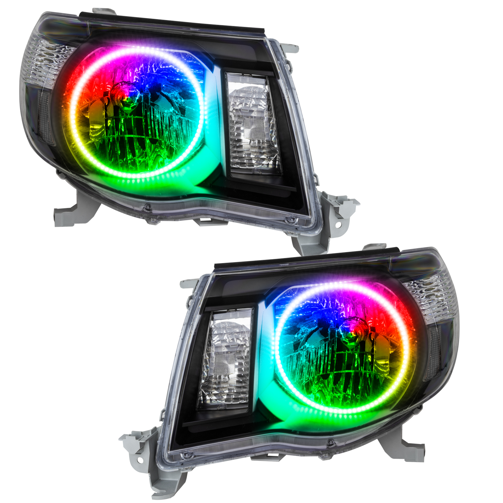 8161-334 - 2005-2011 Toyota Tacoma SMD HL - Black
